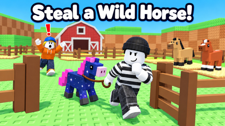 Official Steal a Wild Horse promotional artwork